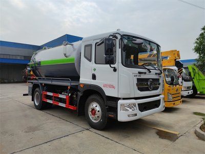 抽吸運(yùn)輸污水淤泥、糞便、沼液罐式車(chē)，國(guó)六排放吸污車(chē)抽吸快、適用面廣